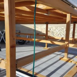 Transformation de loggia en véranda avec auvent Libourne